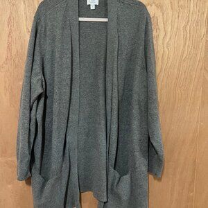 Croft & Barrow Grey Sweater – Size 4X (NWT)